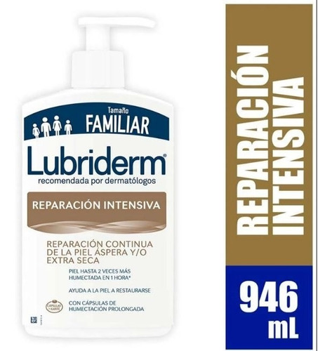 Crema Lubriderm Dorada Reparación Intens - mL a $69