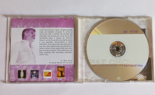 Fernandinho - Faz Chover - Cd (Usado)