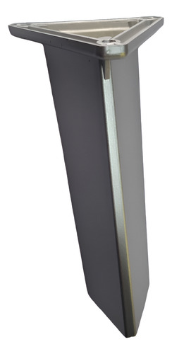 Pata Mueble Escandinava Plastica 120 Mm X 4 Uni Plateado