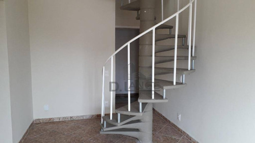 Cobertura Com 2 Dormitórios Para Alugar, 80 M² Por R$ 2.400,00/mês - Vila Itapura - Campinas/sp - Co0334
