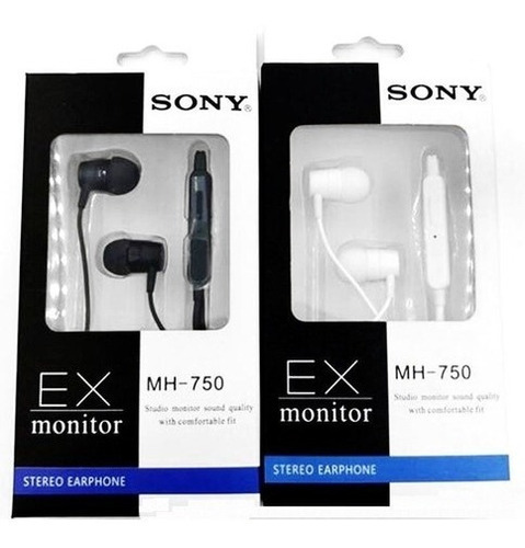 Pacote genérico de fones de ouvido Sony Handsfree X10