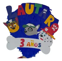 Comprar Piñatas Escudo Paw Patrol Perritos Piñatas Numeros
