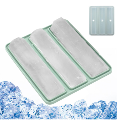 Molde Para Hielo Molde De Cubitos De Hielo De Silicona Para