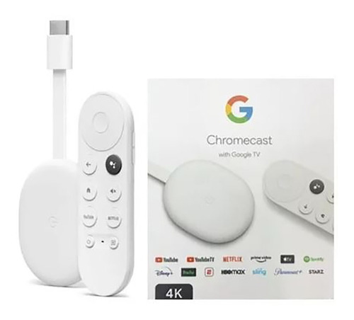 Chromecast 4 Google Tv 4k Movistar Play Disney+ No Mi Box S