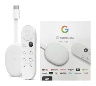 Chromecast 4 Google Tv 4k Movistar Play Disney+ No Mi Box S