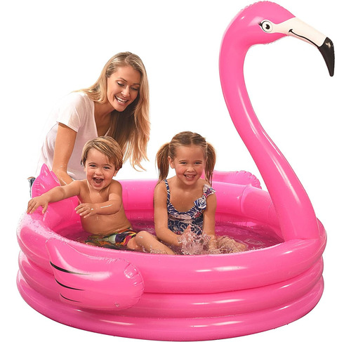 Piscina Infantil Hinchable Flamingo De &#39;s