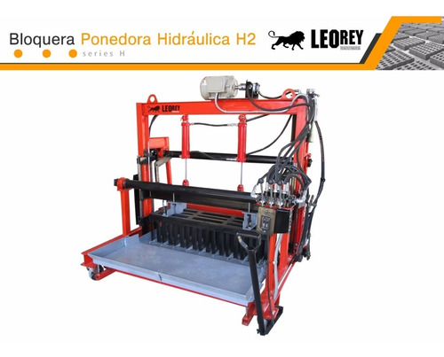 Maquina Bloquera Ponedora Hidráulica Leorey H2