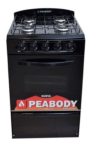 Cocina Peabody Sp84-3h 53 Cm Negra - Muebles Acuario
