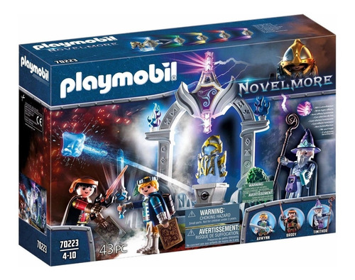Playmobil Novelmore Temple Of Time With Wizard Playset Pmb