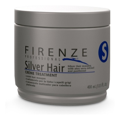 Tratamiento Firenze Silver Hair 400ml Platina Mechas Y Canas