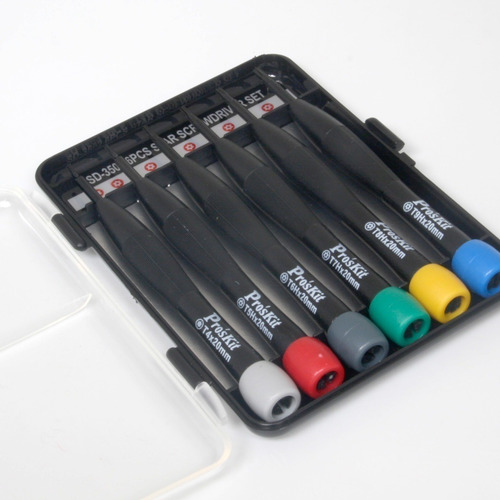 Kit Set Juego Destornilladores Torx Proskit Reparación 3502