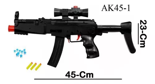 Metralhadora Ak 47 Lança Dardo Munição Bolinha De Gel Orbeez - Escorrega o  Preço