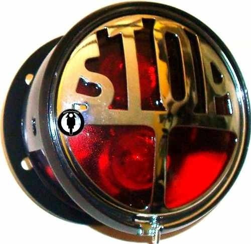 Farol Trasero Stop Lucas Motos Custom Choper Bobber Drag Hd