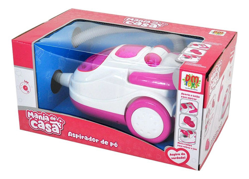 Brinquedo Mania De Casa Aspirador De Pó Dmt6673 - Dm Toys