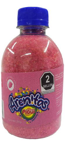 Arenitas Polvo Dulce Sabor Fresa De 250g