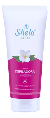 Crema Depiladora Shelo Rostro Piernas Brazos Área Bikini