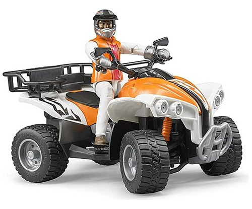 Bruder Quad Con Conductor Los Colores Pueden Variar