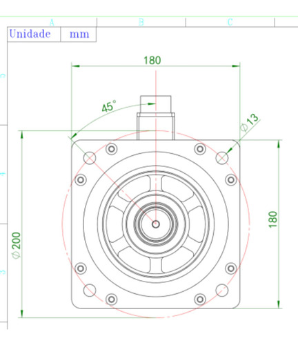 Servo Motor E Servo Driver 3kw- 19nm