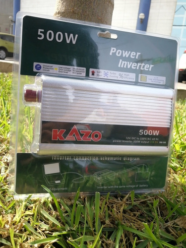 Inversor De Corriente Kazo De 500 Watts