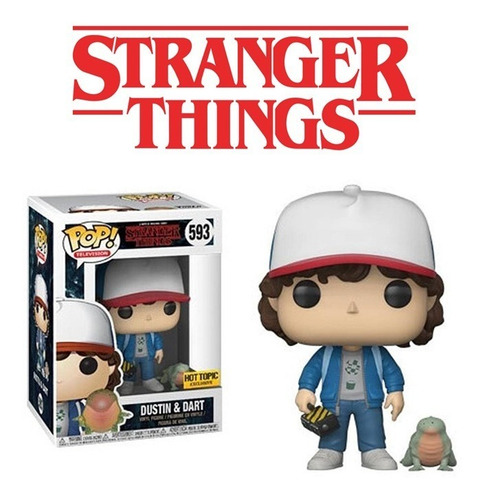 Funko Pop Dustin & Dart 593 Stranger Things
