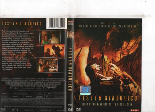 Festín Diabólico - Dvd Original - Buen Estado