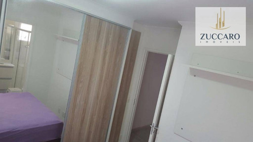 Apartamento No Condomínio Premium Guarulhos, Macedo , 60m², 2 Dormitórios, 1 Suíte, 1 Vaga, Mobiliado. - Ap6582