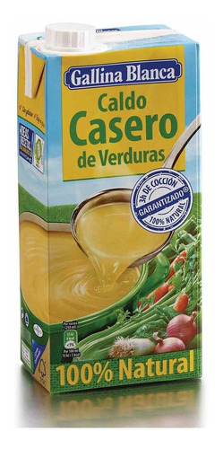 Caldo Gallina Blanca Casero De Verduras 1l