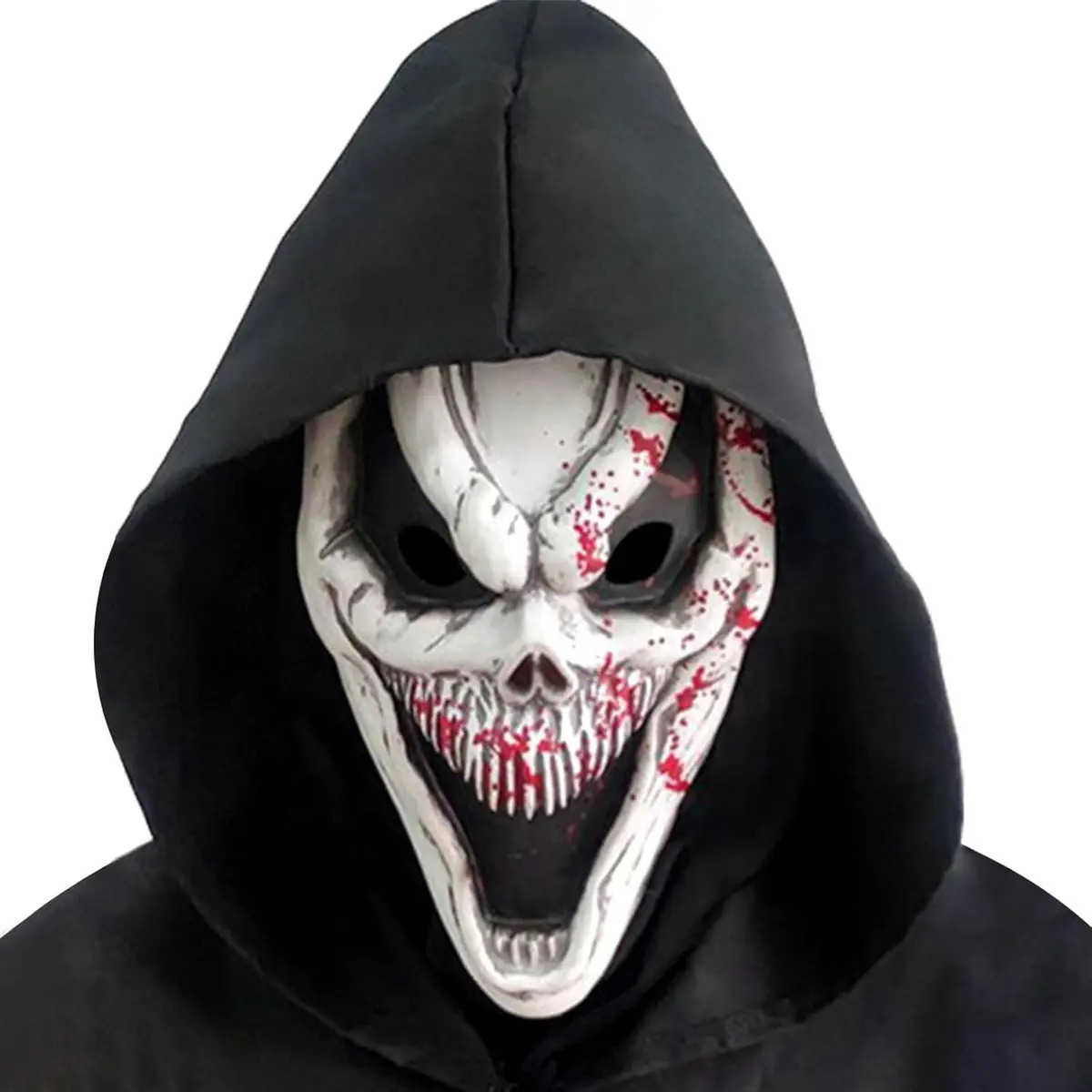 Máscara De Fantasma De Halloween, Nueva Máscara De Grito Aterrador, Máscara De Látex De Terror Para Fiesta De Halloween