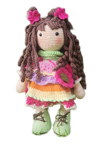 Muñeca Tejida A Crochet 