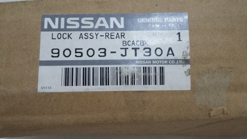 Cerradura Porton Trasero Nissan New Frontier Original