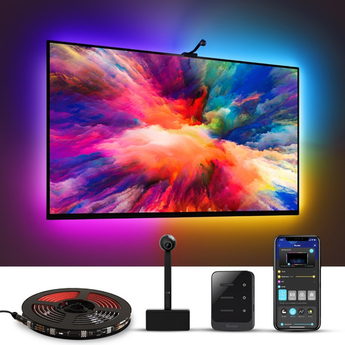 Ambilight Govee Dreamview T1 Smart Tv 75 85 Rgbic Camara Color de la luz Multicolor