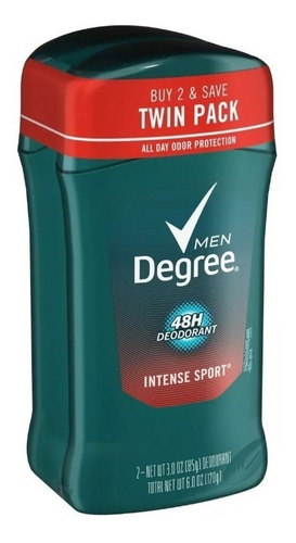 Desodorante Degree Intense Sport 2 Pack Importado