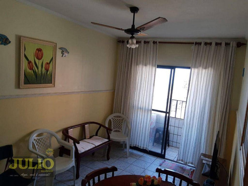 Imagem 10 de 21 de Apartamento A 1 Quadra Da Praia Com Vista Para O Mar Em Praia Grande - Ap1174