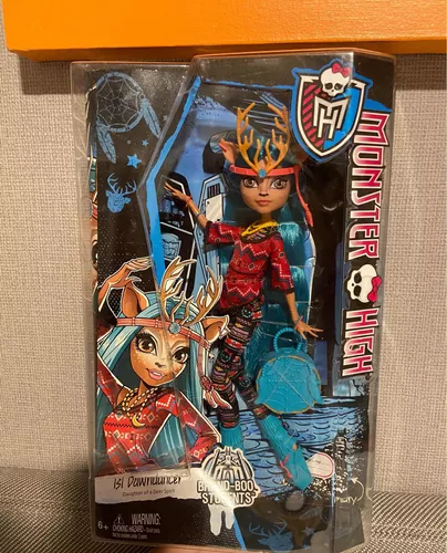 Monster High Boneca Skulltimates Horror Frankie - Mattel HNF75