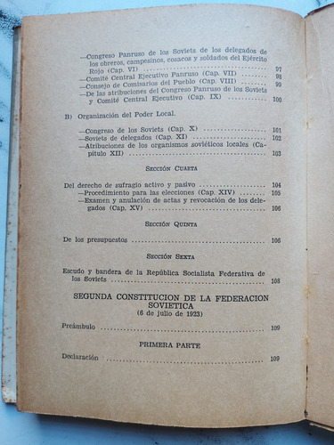 Imagen 6 de 9 de Derecho Constitucional Sovietico. Segundo Quintana. 52827