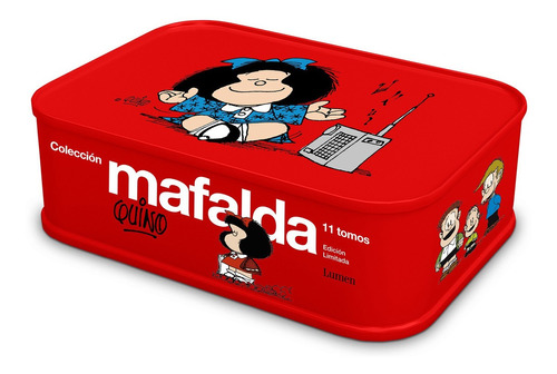 Colección Mafalda: 11 Tomos En Una Lata -   - *