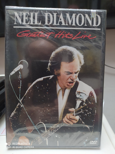 Dvd Neil Diamond Greatest Hits Live