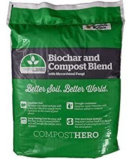 Wakefield Hero Blend 1 Cubic Foot Biochar Organic Garden Com