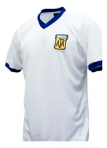 Comprar Camiseta Argentina Retro Maradona 1982 Blanca Alternativa 82
