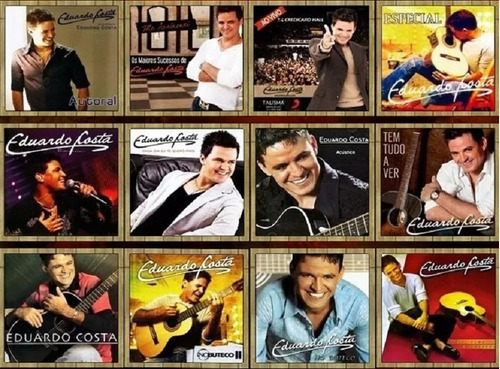 Coleção Eduardo Costa Discografia Com 13 Cds