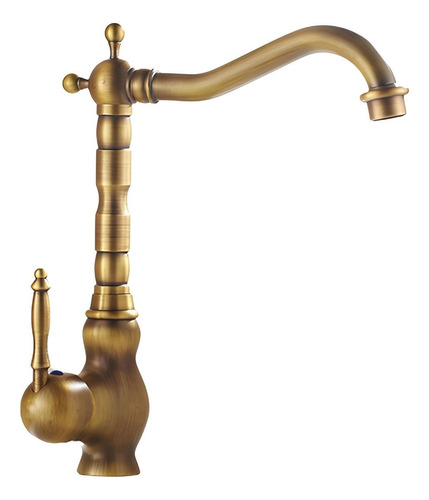 Torneira Banheiro Bronze Alta Monocomando Lavabo Elegante