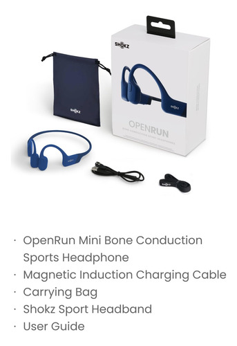Auriculares Deportivos Bluetooth Shokz Openrun Mini Impermea