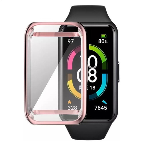 Capa Case Bumper Proteção Tela Anti Shock Para Huawei Band 7