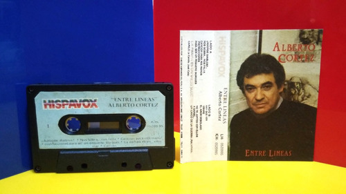 Cassette Alberto - Cortez Entre Lineas (1985)
