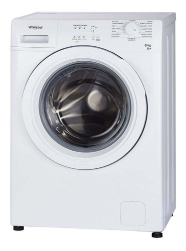 Imagen 2 de 5 de Lavarropas automático Whirlpool WNQ06A blanco 6kg 220 V