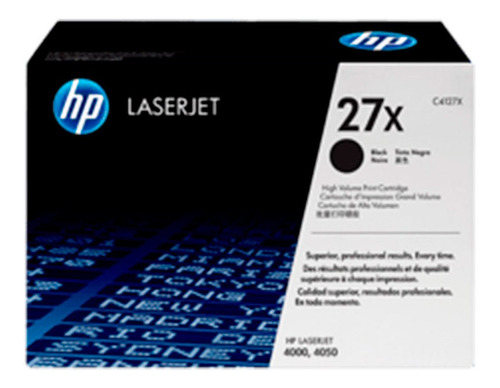 Hp Toner 27x C4127x Negro