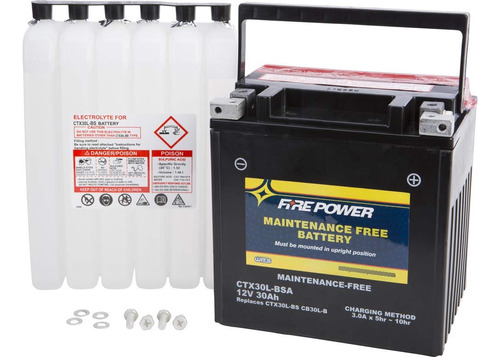 Bateria Energia Incendio Ctx30l-bsa Mantenimiento Para 800