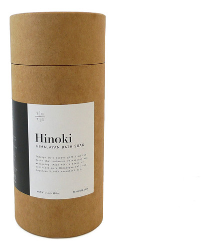 Hinoki Himalayan Bath Soak 24 Oz By Te+te T-hbs20