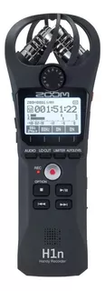 Grabador portátil Zoom H1n, negro, grabador de audio digital