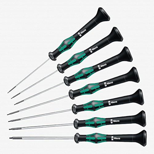 Wera 20547 Kraftform Micro Hex Juego De Destornilladores De 